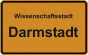 Ortsschild Darmstadt Standort of RheinMainTransfer
